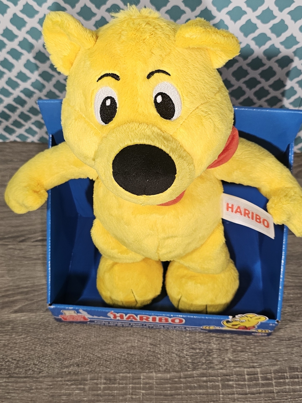 HARI Yellow Gummy Bear Plush Toy - Soft Kids Stuffed Animal